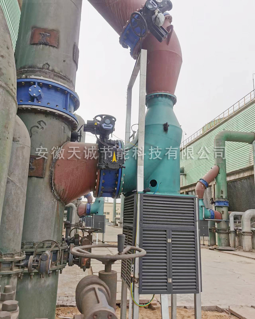 立式安裝余壓發電